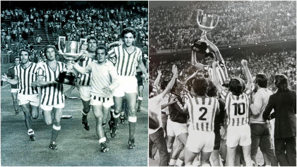 Los campeones de la Copa del Rey de 1977