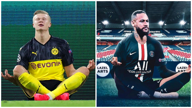 Haaland 'thanks' PSG stars for spreading the word of meditation to the world