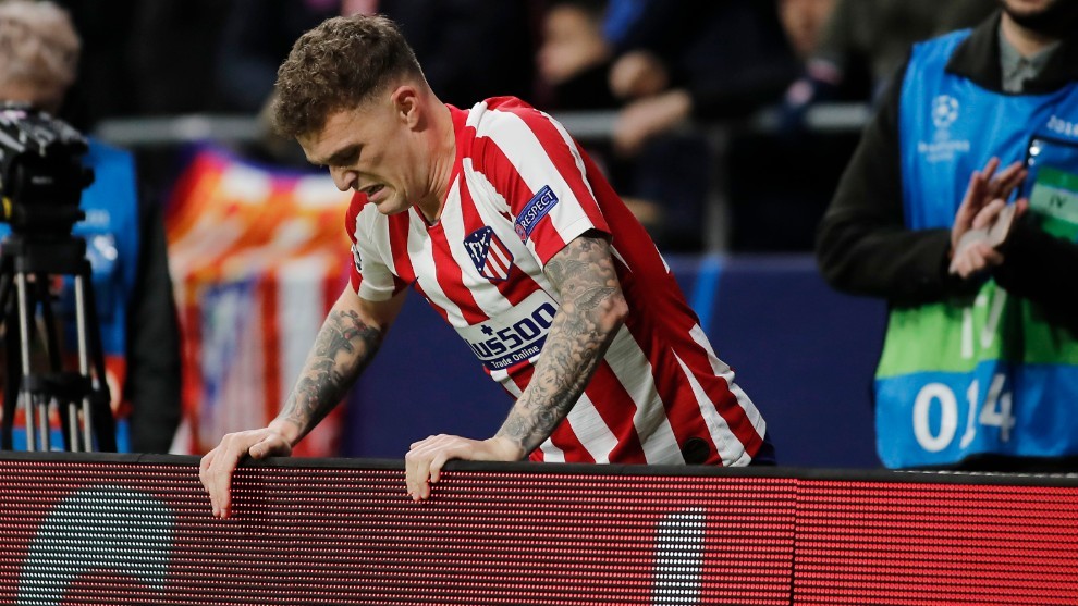 Trippier has Atletico Madrid's full backing