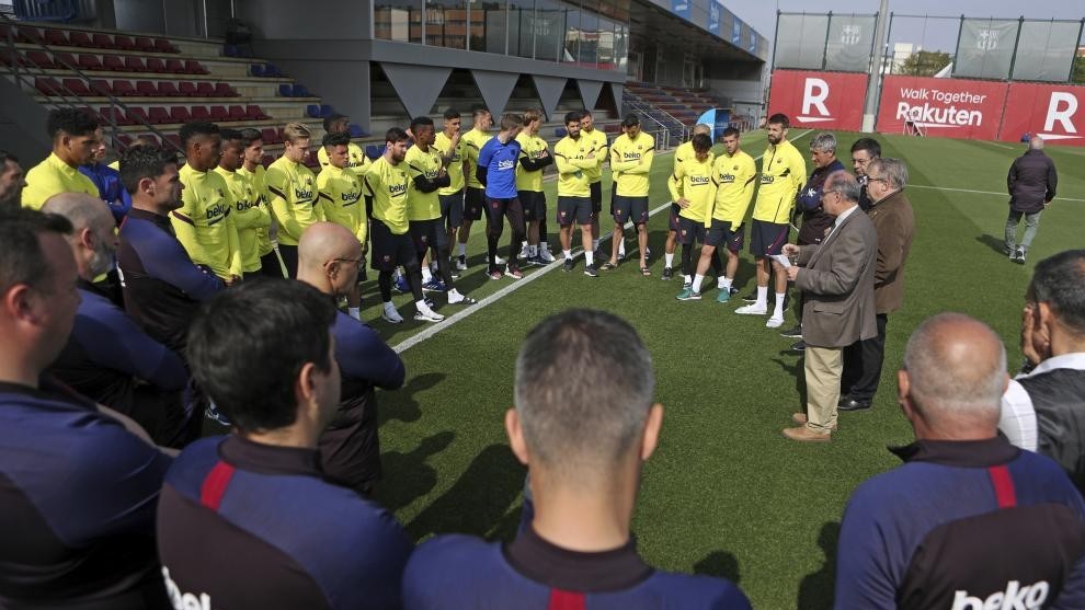 Barcelona wait on LFP inspection before returning to training