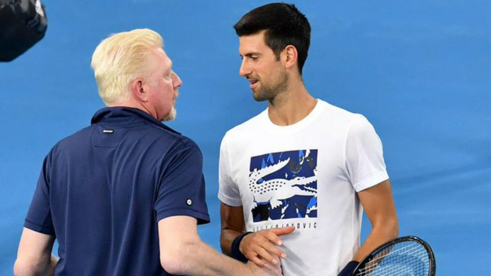 Becker habla con Djokovic