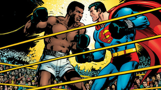 Superman vs Ali.