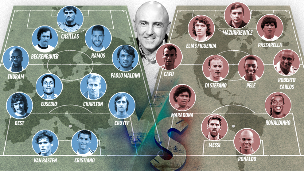 Maldini's ultimate battle: Who would win... Europe vs South America?
