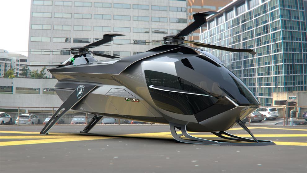 Lamborghini Falco Concept: un helicptero de ensueo