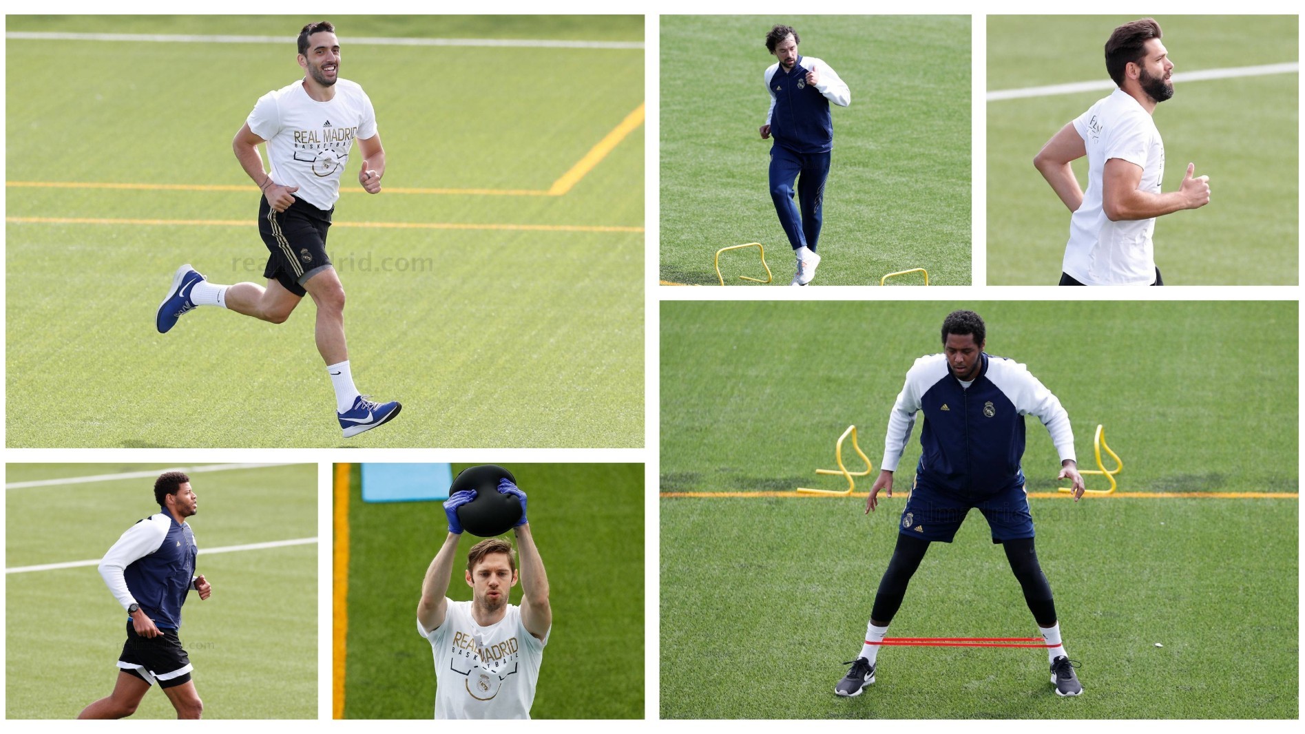 El Madrid regresa a los entrenamientos dos meses despus
