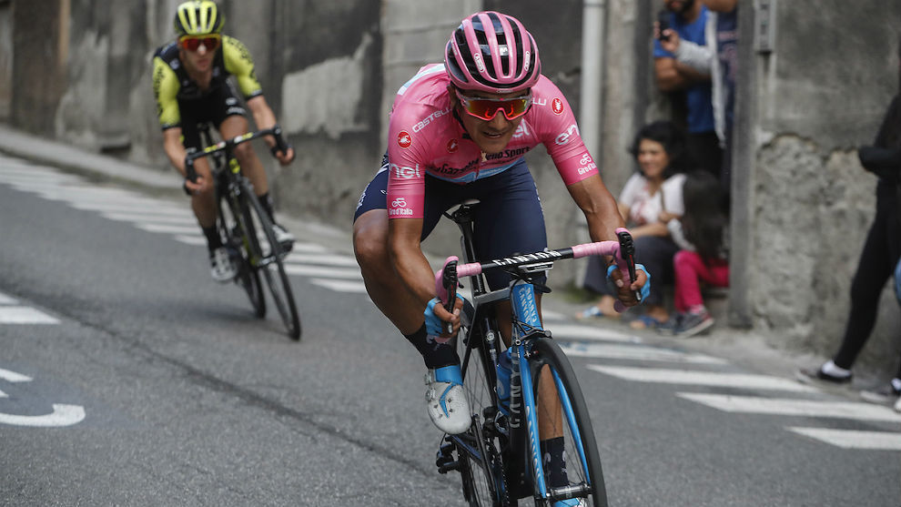 Richard Carapaz desvela sus planes: "El Giro ser mi gran objetivo"