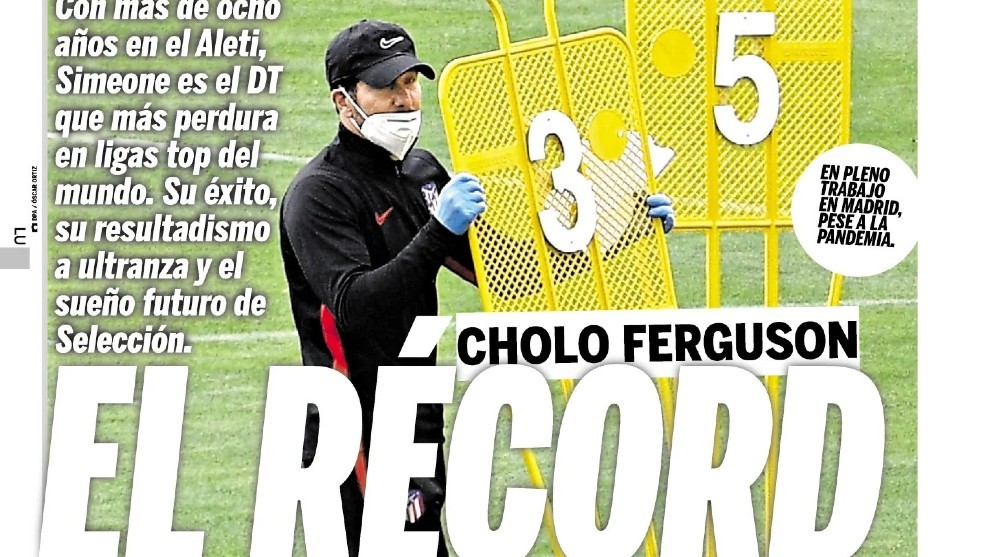 El "Cholo Ferguson", portada de Ol