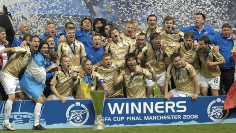 Recuerdas al Zenit de 2008 campen de la UEFA?