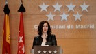 Isabel Diaz Ayuso, presidenta de la Comunidad de Madrid, en una...