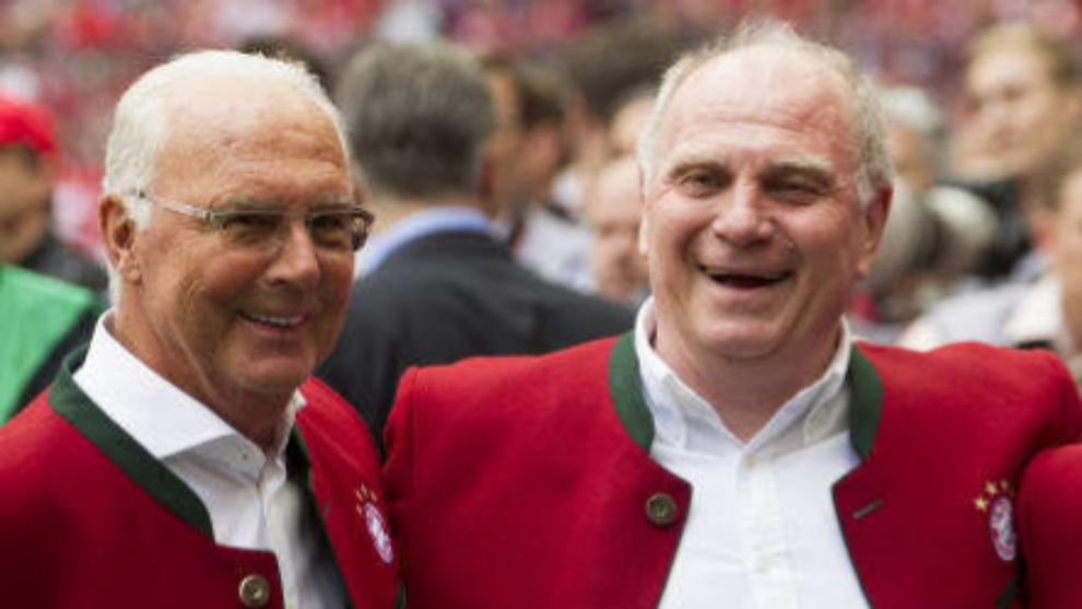 Hoeness y Beckenbauer