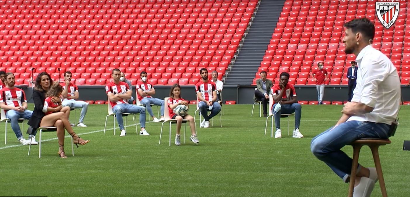 Athletic: Despedida de Aduriz del Athletic, rueda de 
