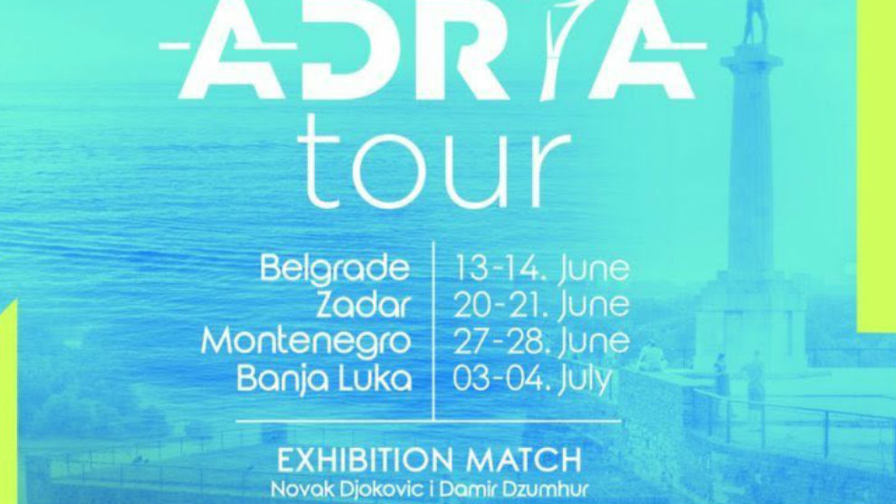 El primer torneo del 'Adria Tour' de Djokovic tendr pblico en las gradas
