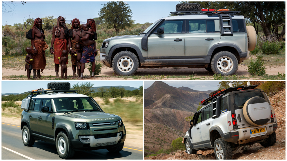 Así fue la expedición por Namibia con el Land Rover Defender
