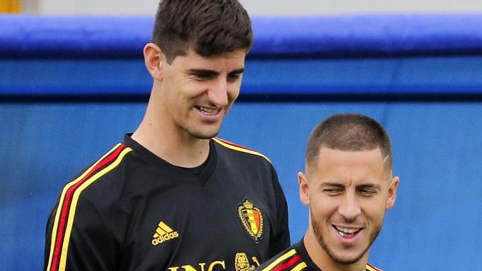 Courtois and Hazard's dream at Chelsea: The White House, the White House...