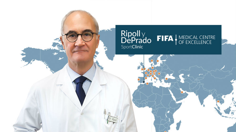 Doctor Ripoll: In the Bundesliga they are much better, we see that the players are stiff