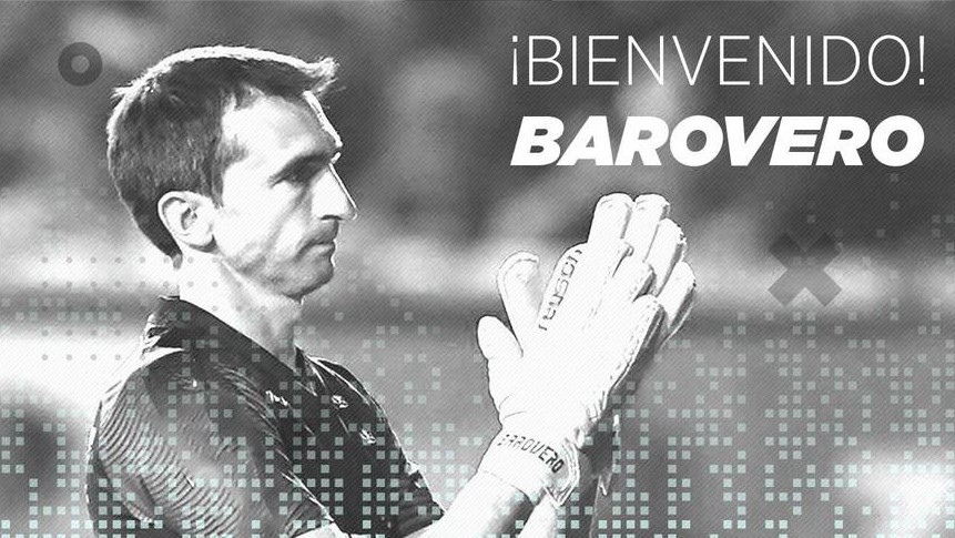 Barovero, campen de la Libertadores en 2015, firma por el Burgos en Segunda B