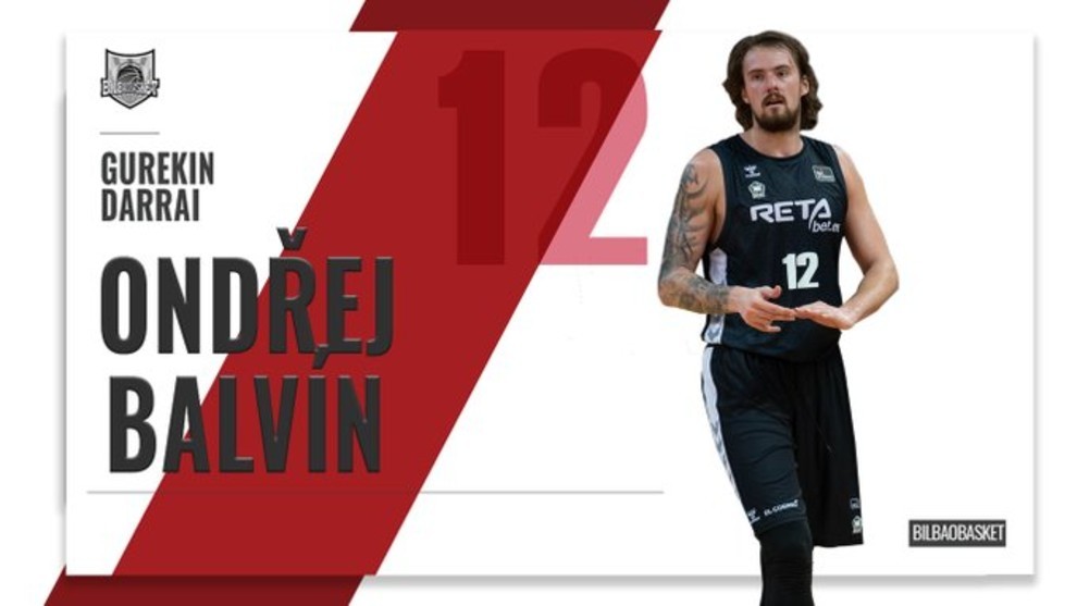 El pvot Ondrej Balvin renueva por el Bilbao Basket para la prxima temporada