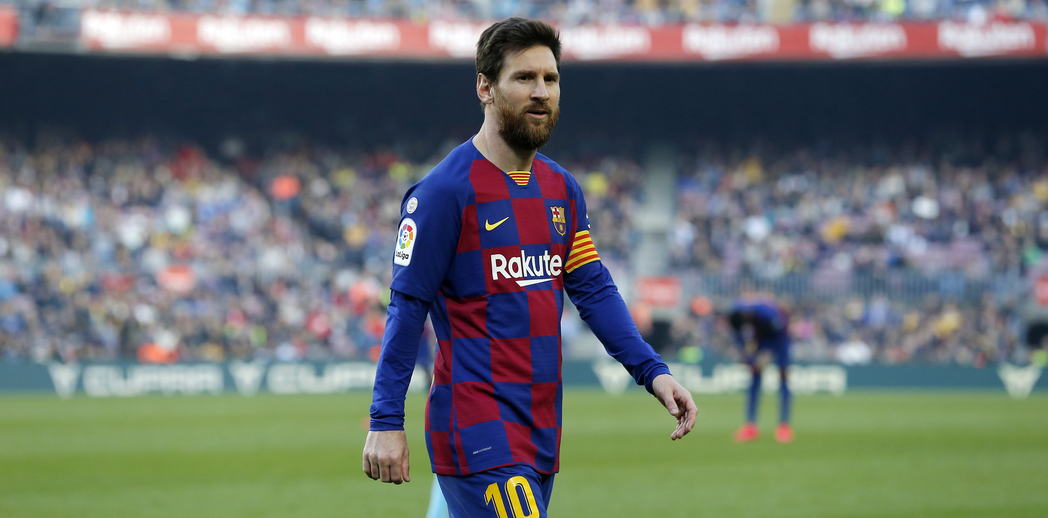 Leo Messi durante un partido de esta temporada ante el Éibar