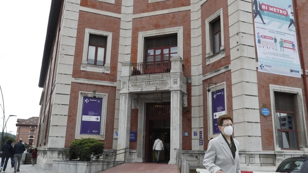 Hospital de Basurto, donde se han detectado focos de contagio de...