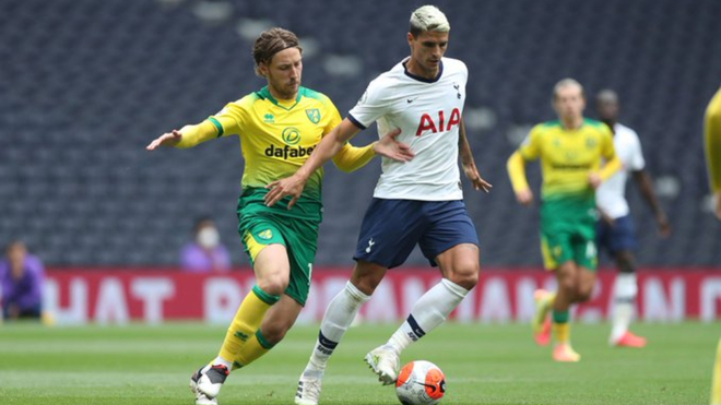 Norwich y Tottenham disputaron un amistoso el pasado viernes.