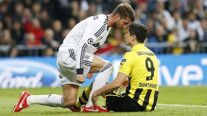 Ramos y Lewandowski se encaran en la vuelta de semifinales de la...