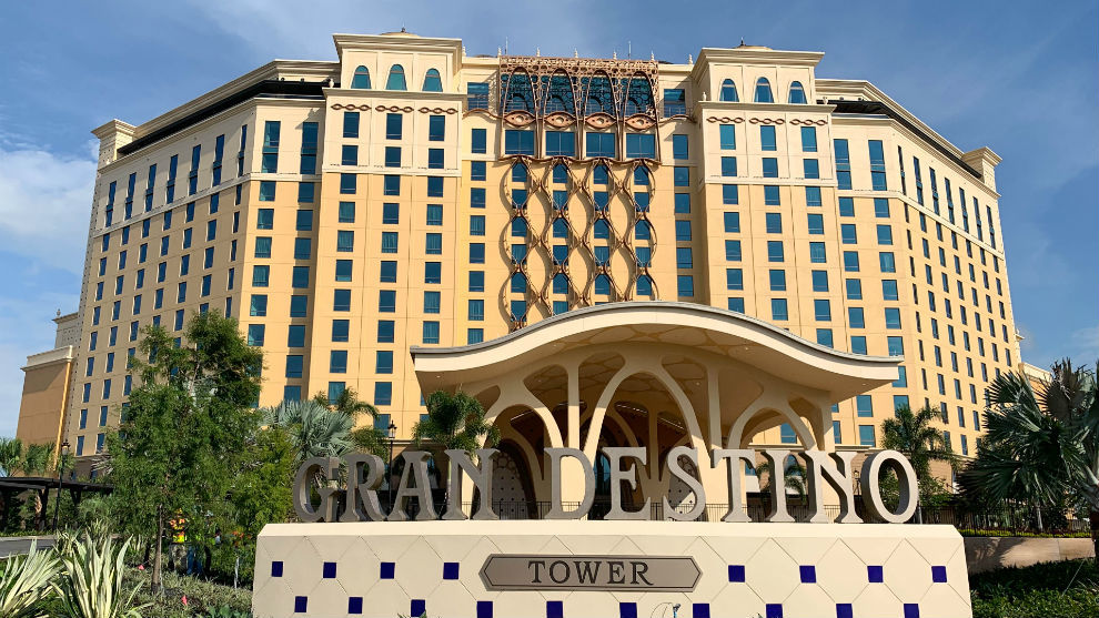 Una panormica del Grand Destino Tower