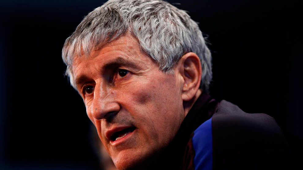 Setien: It's unlikely that Barcelona will win every remaining match