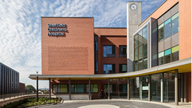El hospital de Sheffield donde falleci el beb.