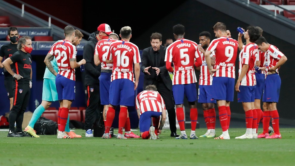 Both of Atletico Madrid's positive coronavirus cases are players