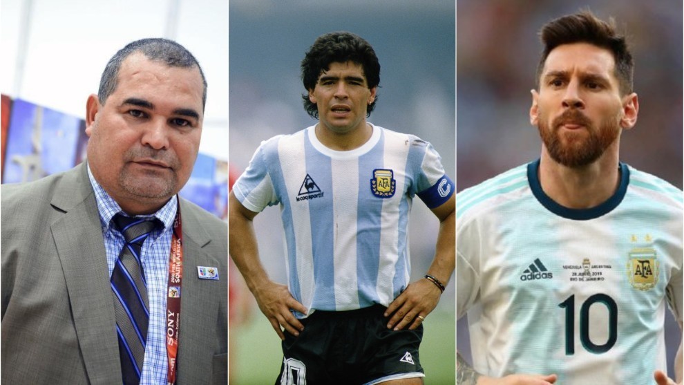 Chilavert: Maradona didn't win one percent of what Messi has