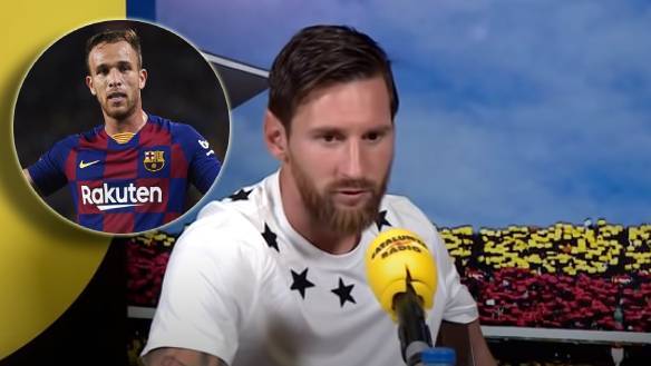 Las palabras de Messi comparando a Arthur con Xavi: y el club decide venderlo a la Juve