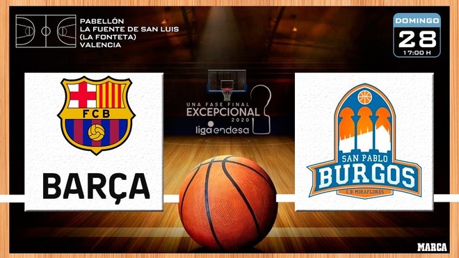 Barcelona - San Pablo Burgos: horario y dnde ver por TV la semifinal de la Liga Endesa