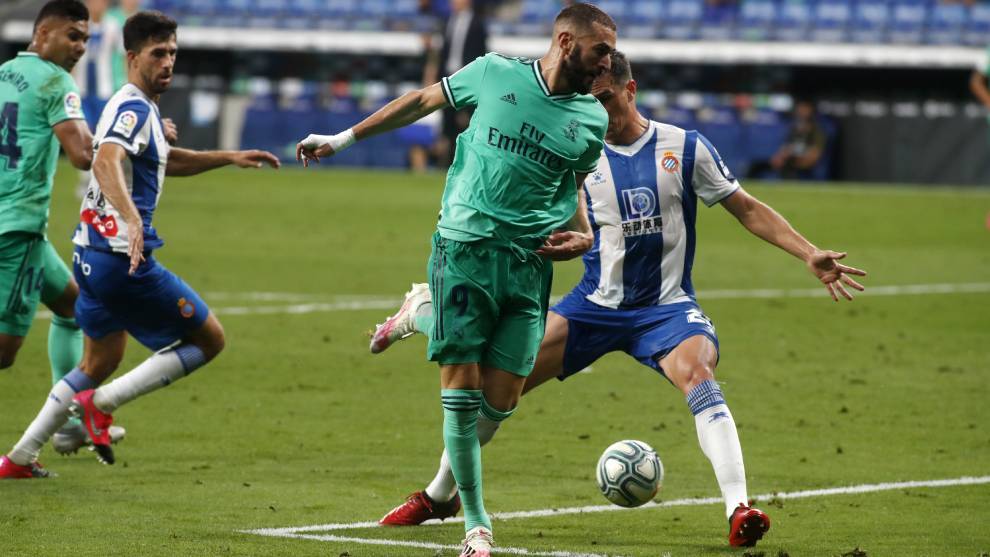 Hola Recuento Dar a luz Espanyol - Real Madrid: El tacón de Benzema muestra el camino - LaLiga  Santander
