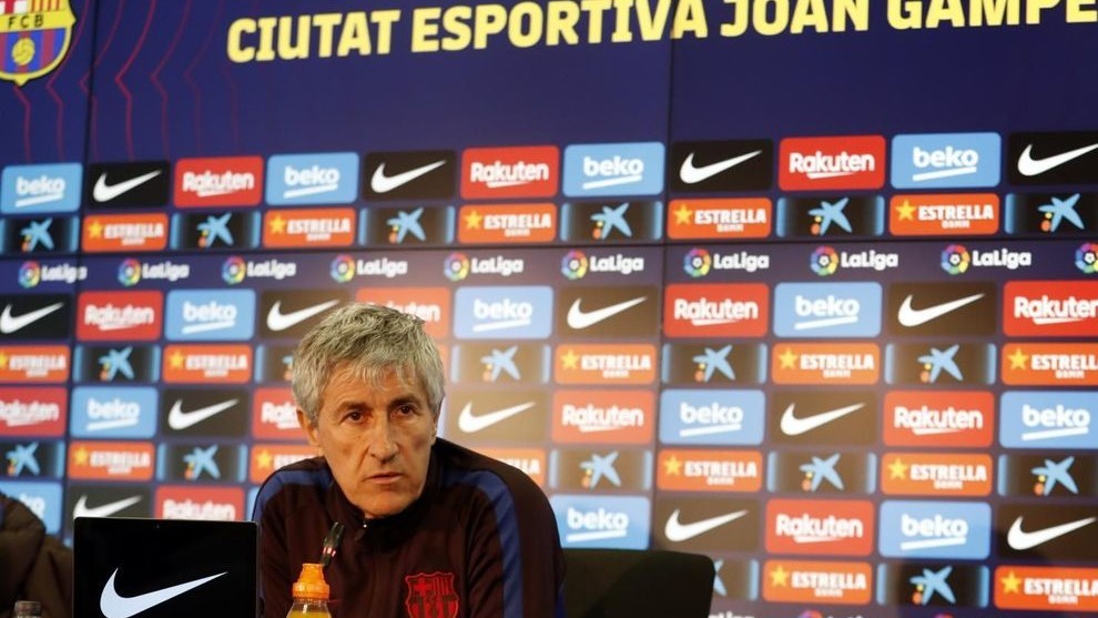 Setien: Time puts everyone in their place