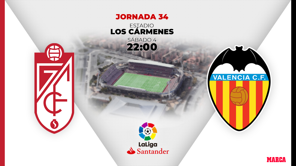 Granada - Valencia: horario y donde ver en television el partido de la...
