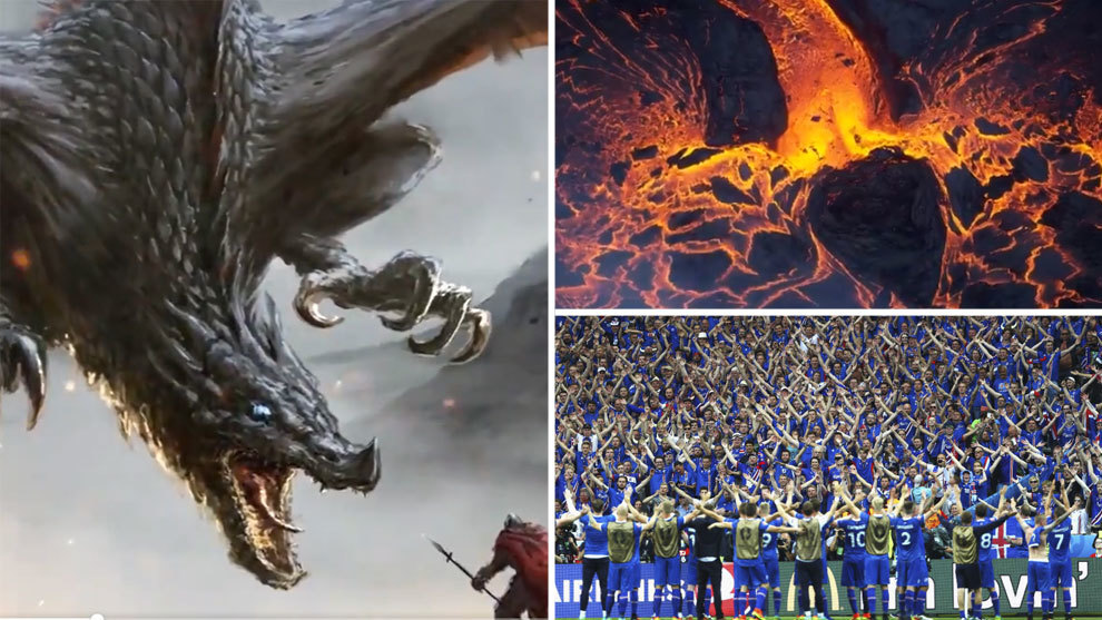 Vdeo de leyenda: el ftbol en Islandia como una historia de dragones y gigantes