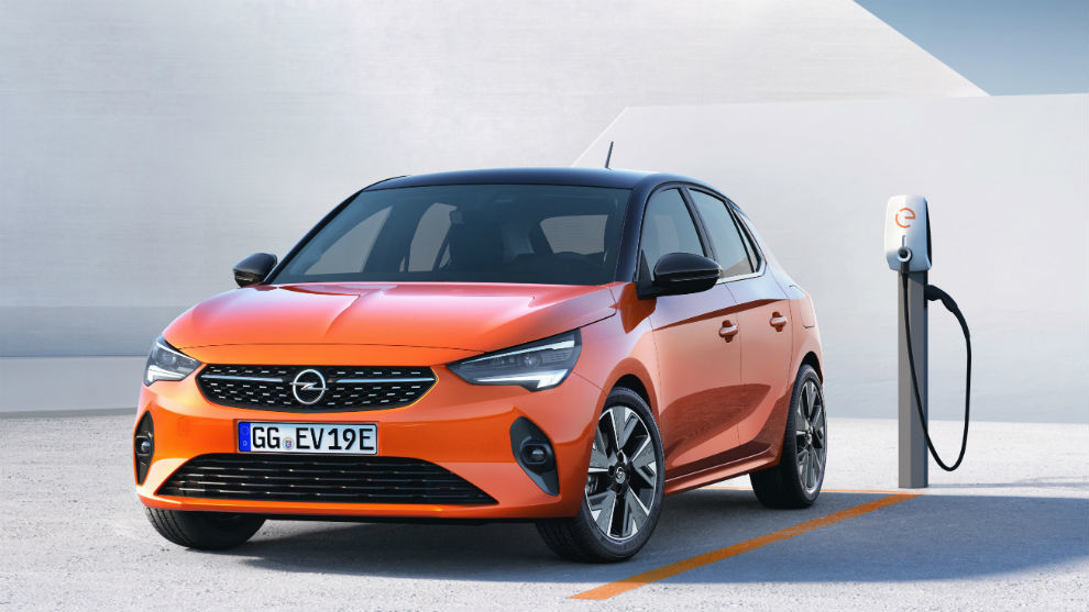 El Opel Corsa-e, fabricado en Zaragoza y con 337 km de autonoma.