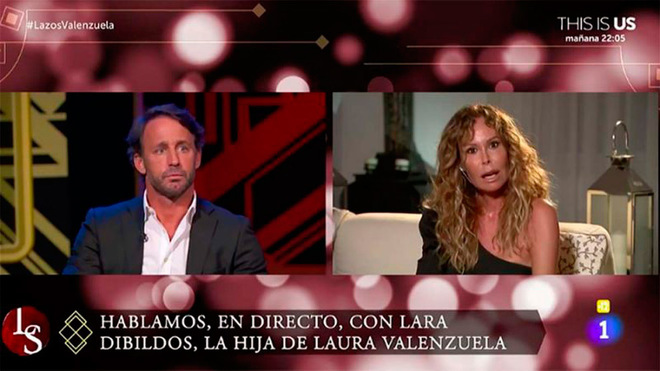 La ex pareja se piropeó durante el programa de Televisión Española.
