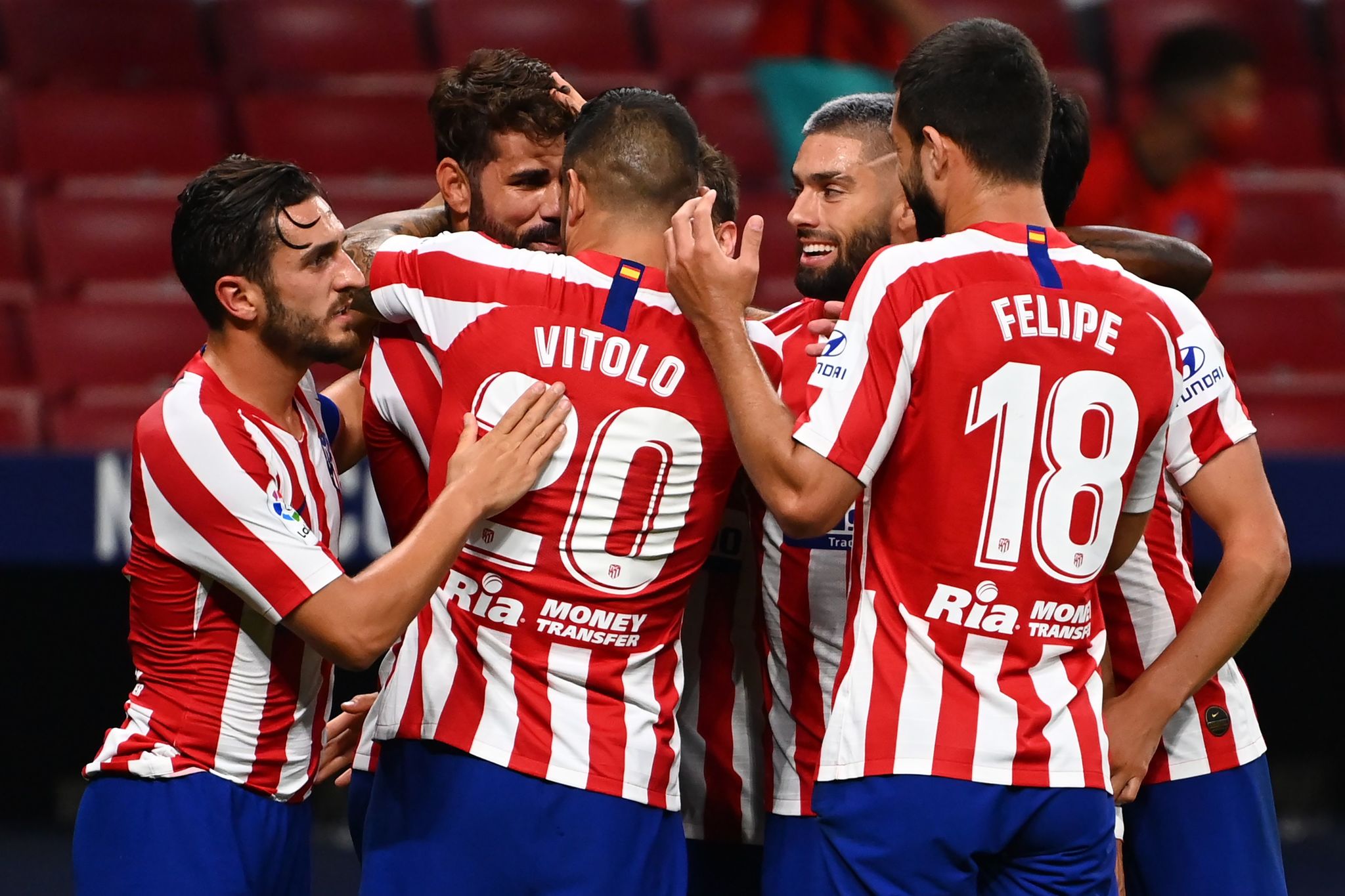 Diego Costa punches Atletico Madrid's Champions League ticket