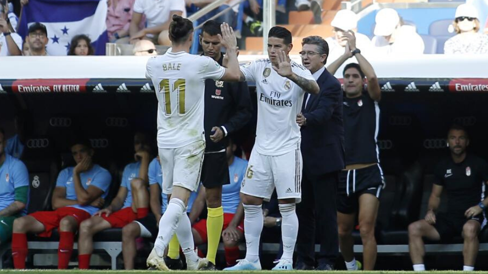 Bale y James, tres aos de desencuentros con Zidane