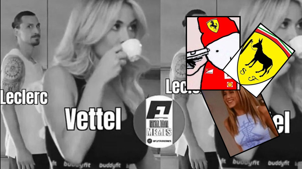 El doble KO de Ferrari en el GP Estiria 2020 provocado por un error de Charles Leclerc, que dej fuera de carrera a su compaero Sebastian Vettel, se ha convertido en objeto de crtica, burla, mofa y escarnio en las redes sociales en forma de cidos y duros memes.