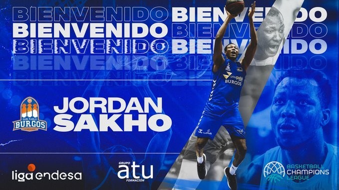 Jordan Sakho jugar en Burgos cedido por el Manresa