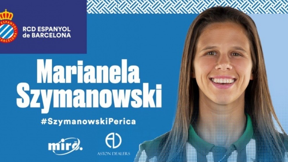 El Espanyol se refuerza con Marianela Szymanowski
