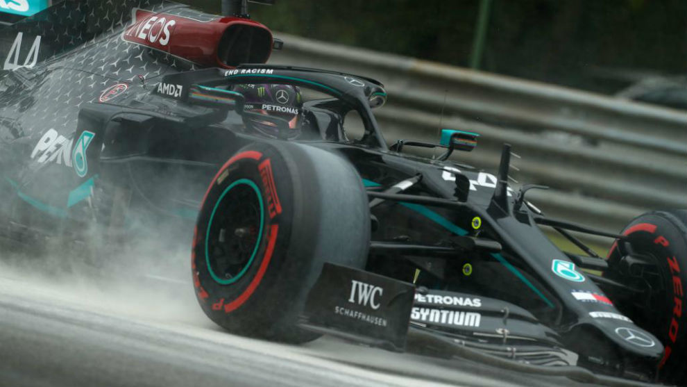 Lewis Hamilton, pole en el Gran Premio de Hungra de F1 2020.