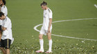 Gareth Bale, cabizbajo durante la celebracin de LaLiga