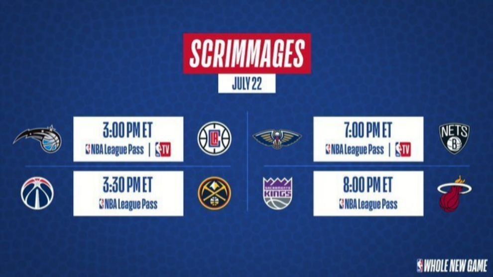 The NBA is back! Four friendlies to kick things off