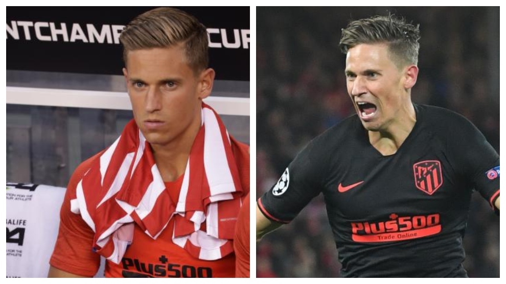 Marcos Llorente on the bench against Chivas to scoring at Anfield.