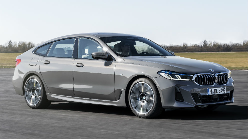 El BMW Serie 6 GT recibe una profunda actualización estética y mecánica.