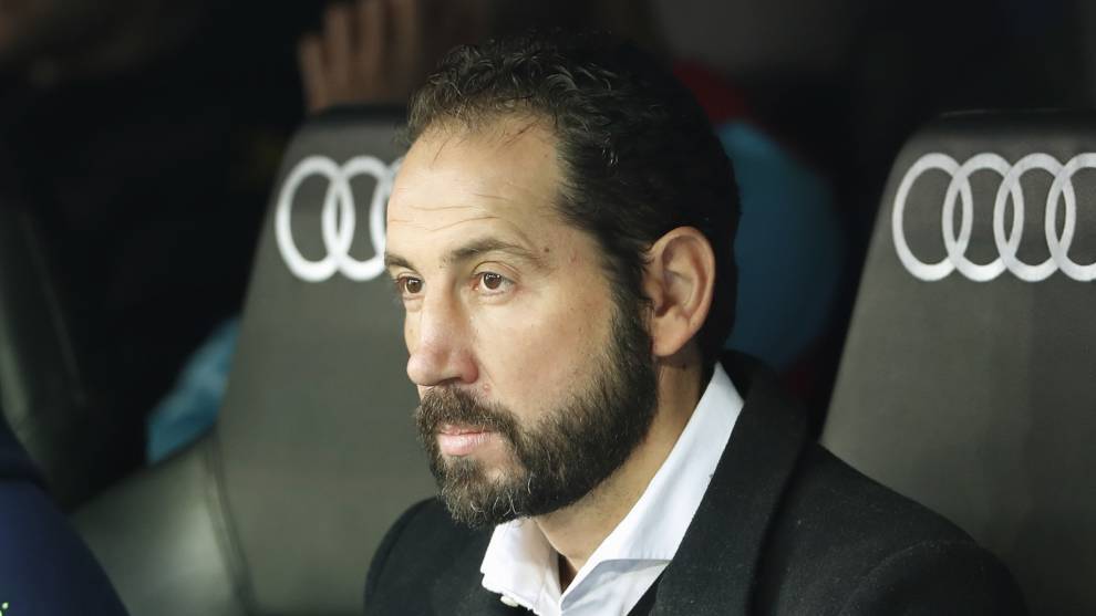 Pablo Machn como entrenador del Espanyol