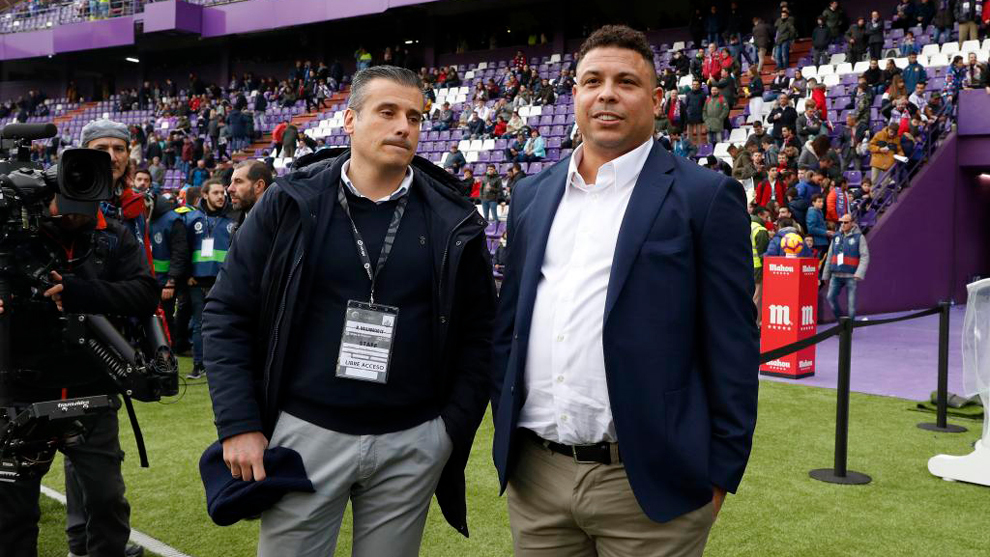 Miguel Ángel Gómez y Ronaldo.